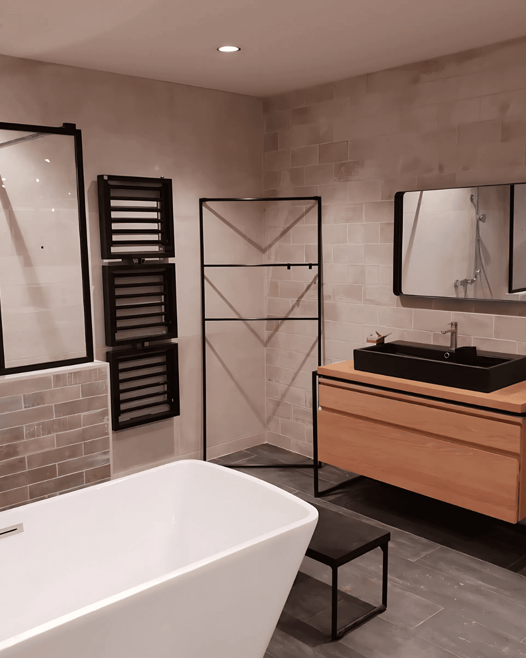 Bathroom, Réalisation Rekto