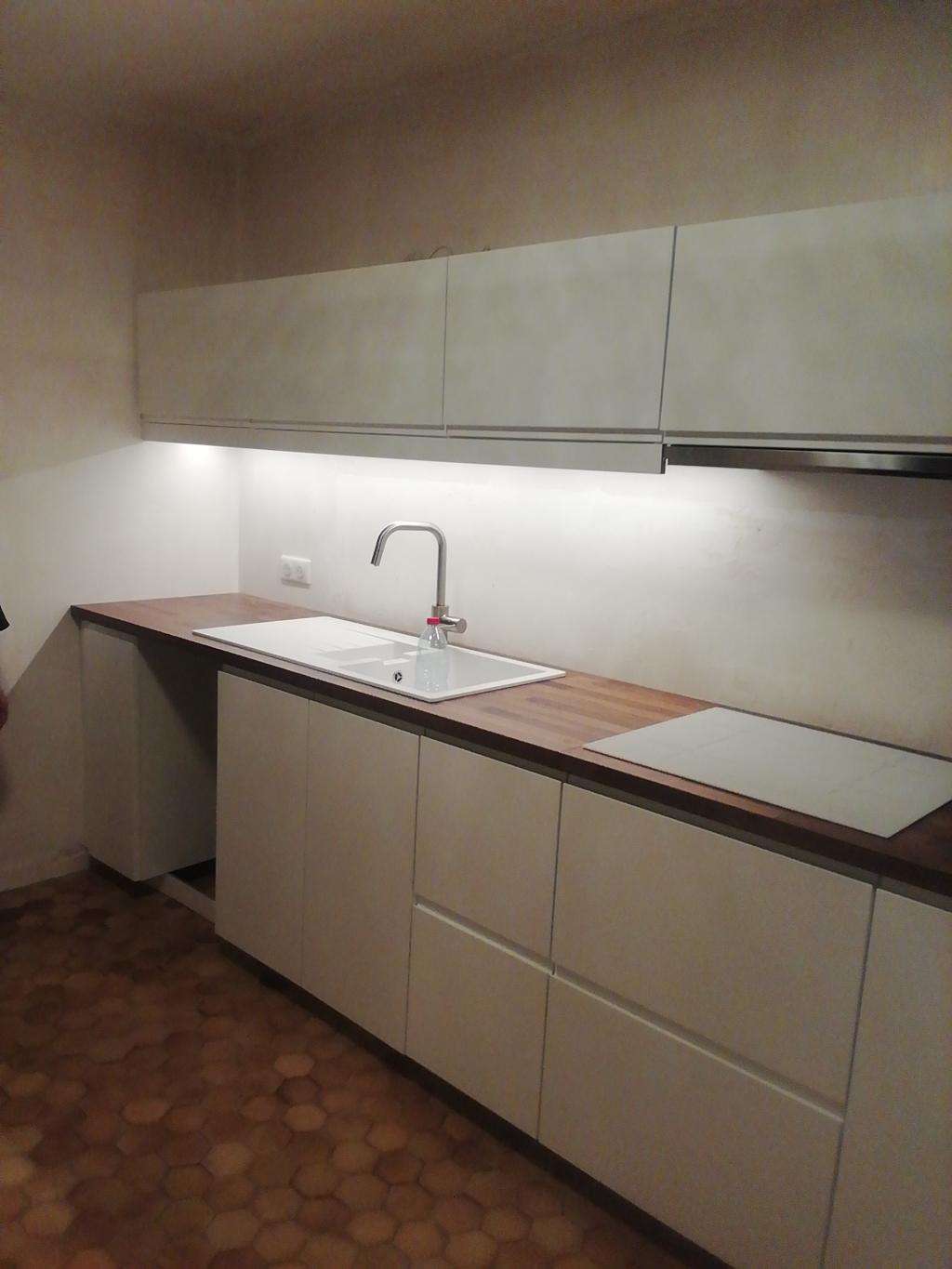 Pose de cuisine IKEA