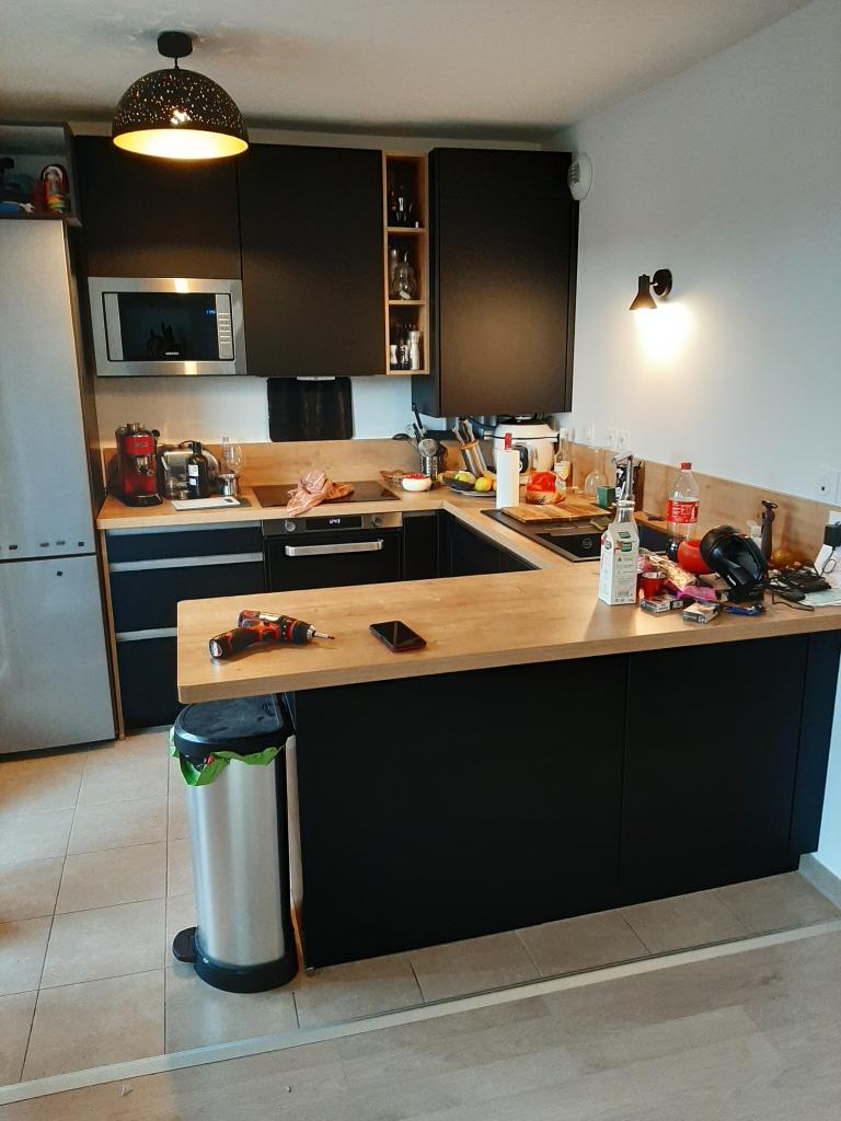 Pose de cuisine