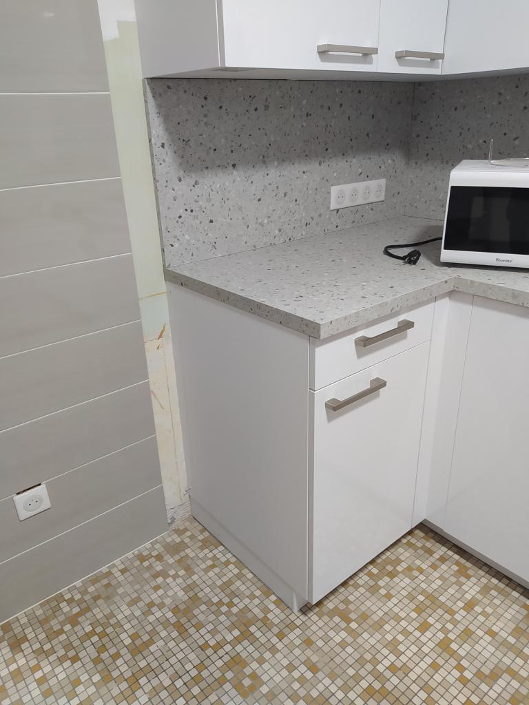 Pose de cuisine