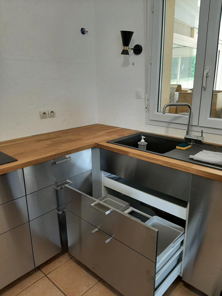 Pose de cuisine IKEA